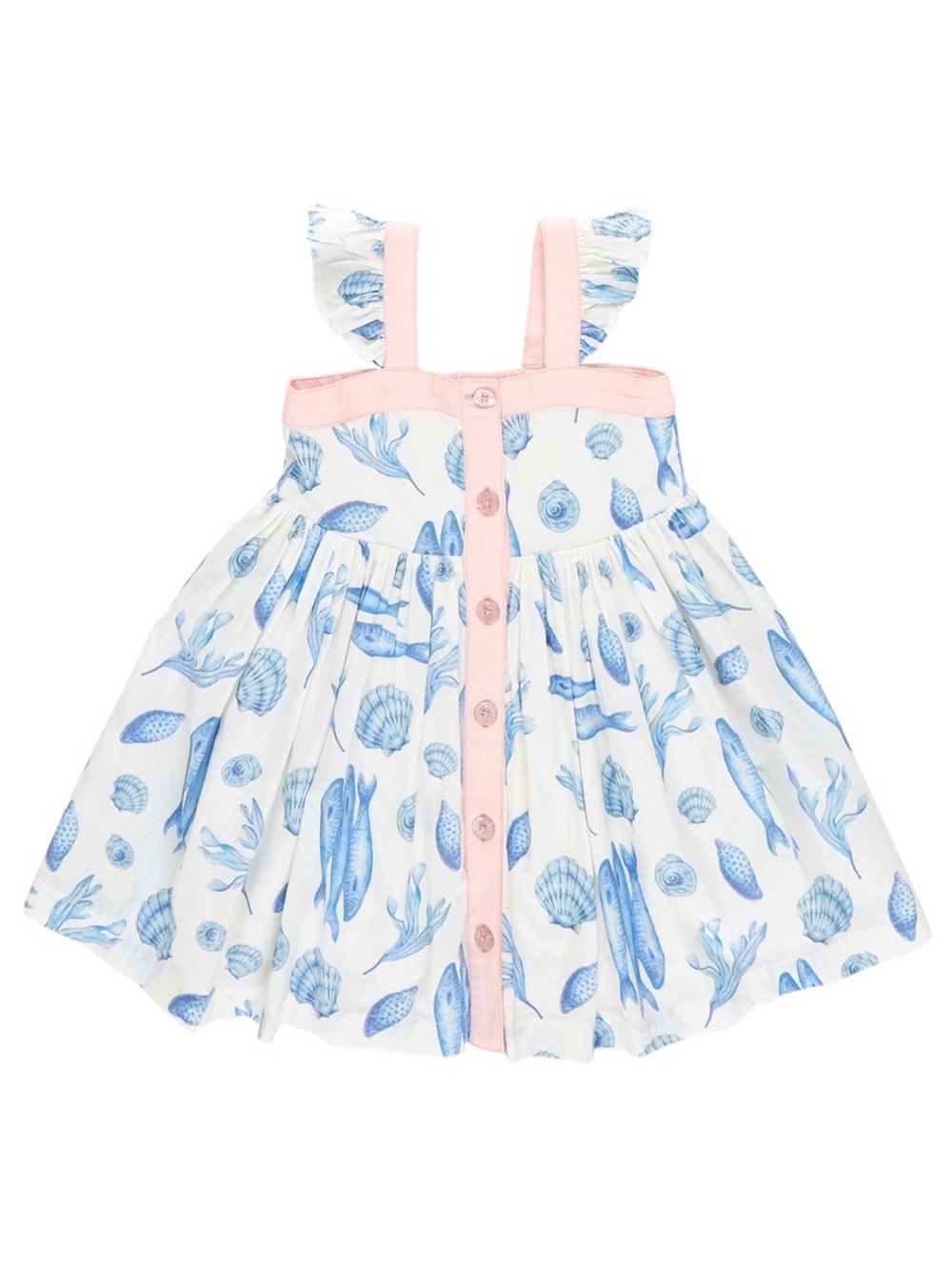 PINK CHICKEN GIRLS GABRIELA DRESS - LISBON COAST